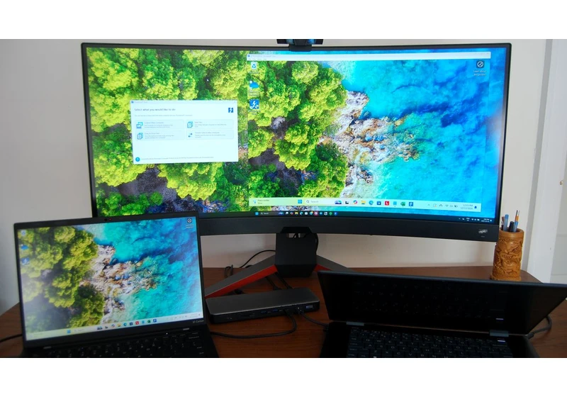 I got Thunderbolt Share working between two uncertified laptops, and the results are impressive