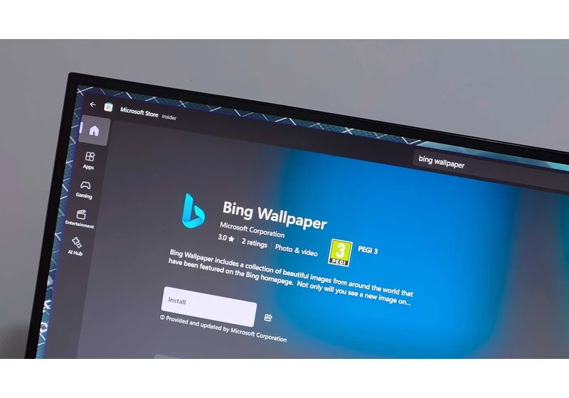 Microsoft is up to some shady old tricks again with the new Bing Wallpaper app