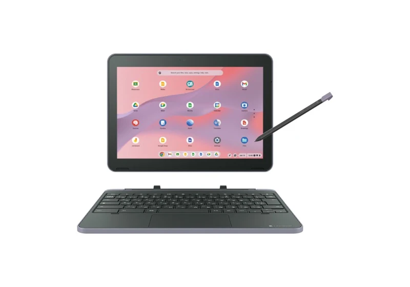 This is the first rugged convertible Chrome tablet ever launched, but you can only buy it in Japan: Dynabook Chromebook C70 comes with a docked pen as well as a proper keyboard