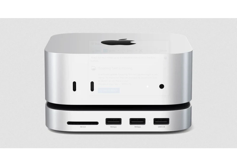 Want to add 4TB storage, an SD card slot and USB-A ports to the Apple Mac Mini M4 Mini PC? Satechi has a surprisingly simple solution for you