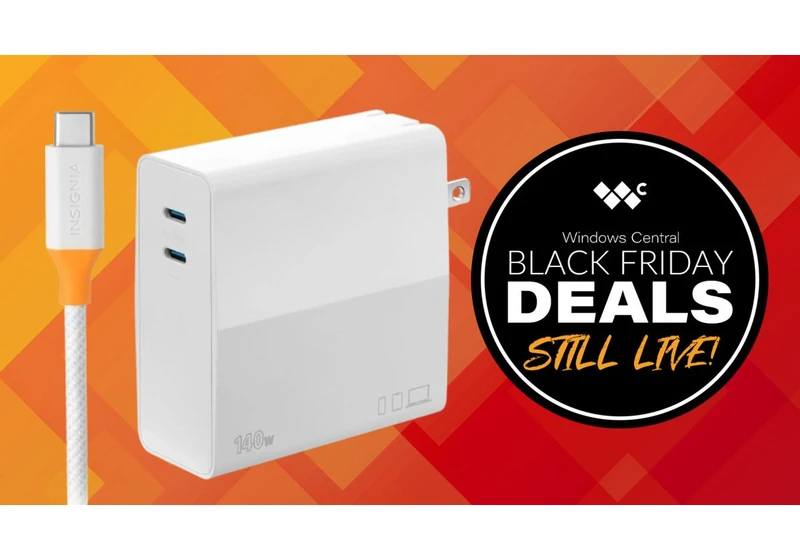 My wife and I won't fight over phone and laptop chargers thanks to this extended Black Friday deal