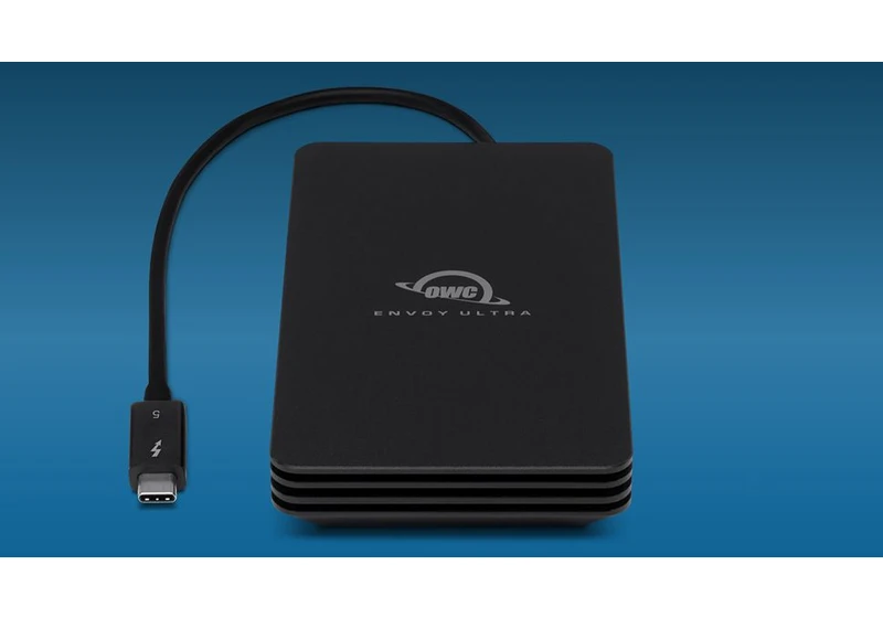 This is the fastest portable SSD right now — OWC launches a Thunderbolt 5 solid state drive that can exceed 6GB/s, 2x faster than the next quickest external SSD