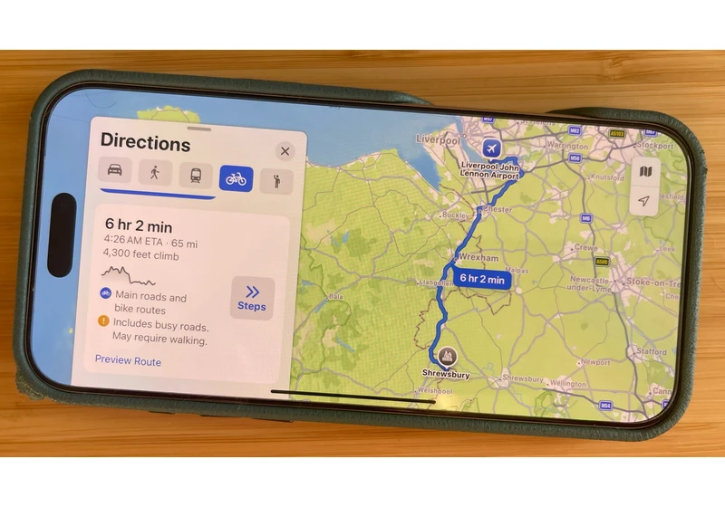 Apple Maps quietly adds huge boost for UK and Ireland cyclists