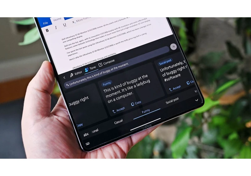 A new AI feature for Microsoft's Android SwiftKey makes you look like a great writer (without actually being one)