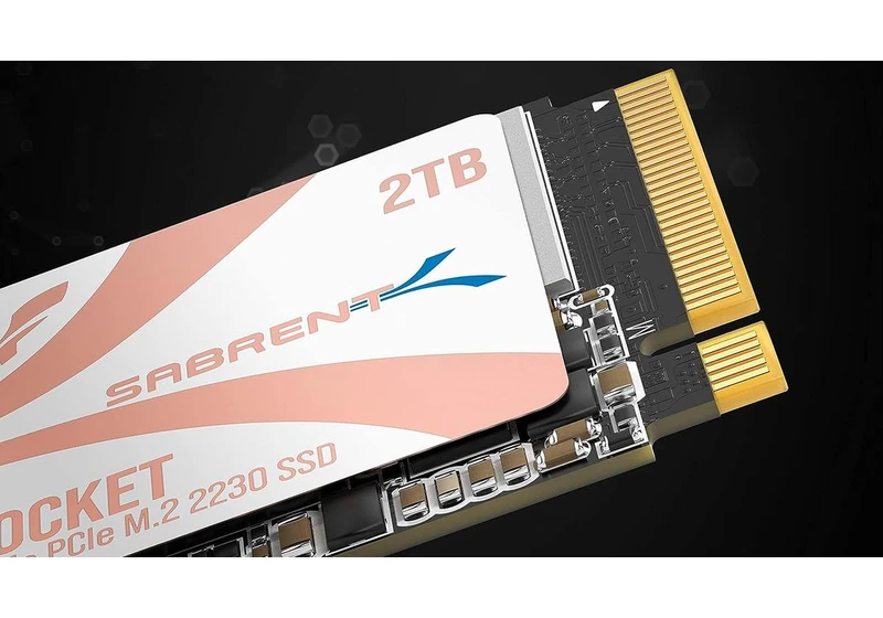 Sabrent's 2 TB SSD for PC Gaming Handhelds is Now $100 Off MSRP