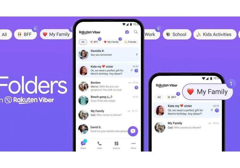 Viber Is Adding Folders to Help Organize Your Chats How You Want     - CNET