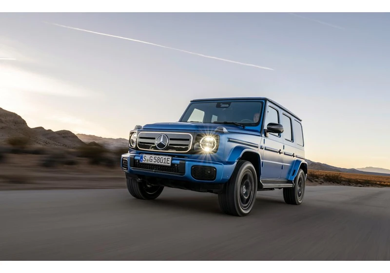 Mercedes-Benz finally unveils its electric G-Class luxury off-roader