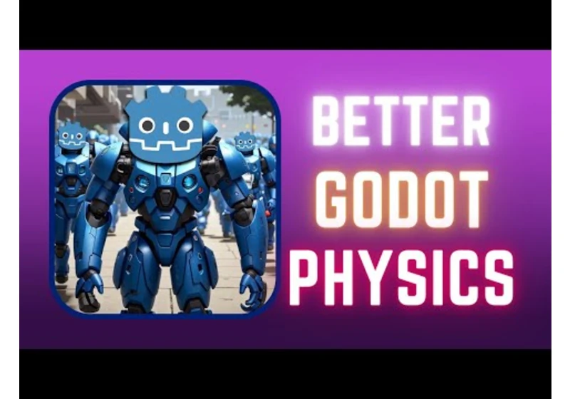 Switch to Jolt: the new physics engine for Godot!