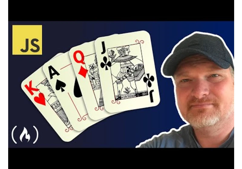 JavaScript Tutorial - Create a Card Game 🃏