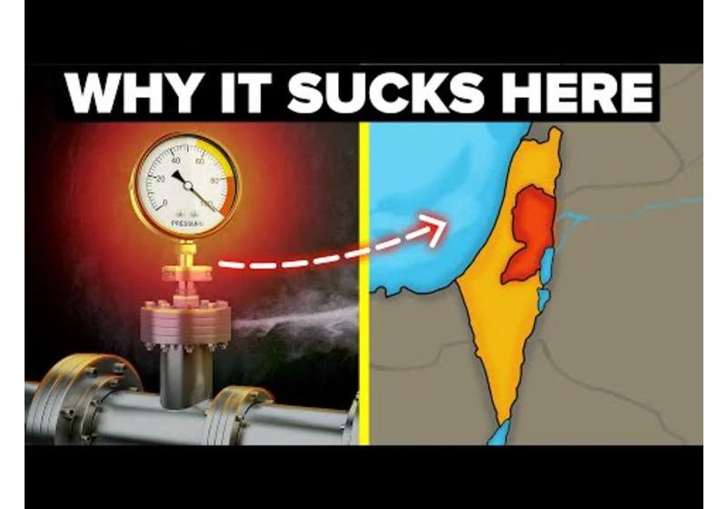 Why Israel's Geography Sucks
