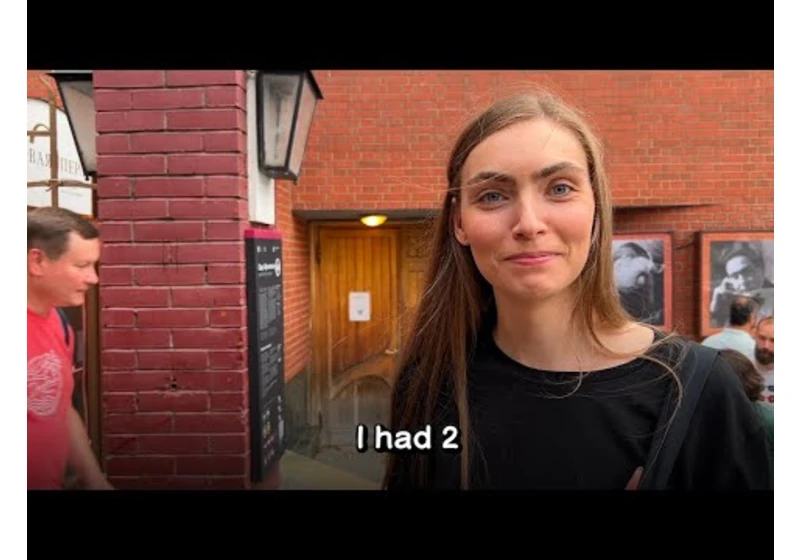 How many boyfriends have you had? 100 Russians.