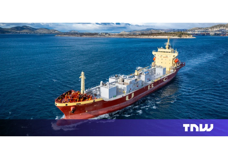 This cargo ship is turning its CO2 emissions into green cement