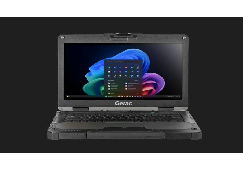  This is probably the most powerful rugged laptop ever built - and you can even add a barcode scanner 
