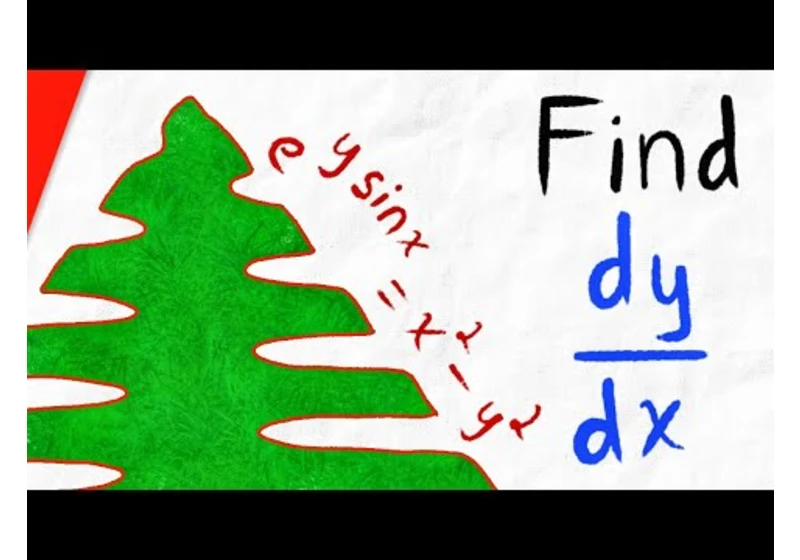 Implicit Differentiation with Exponential Functions | Calculus 1 Exercises