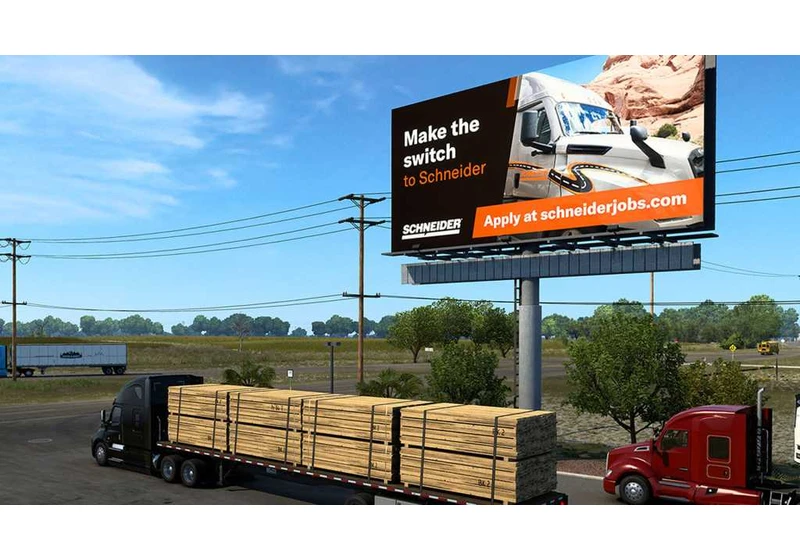 American Truck Simulator players are being recruited to drive real big rigs
