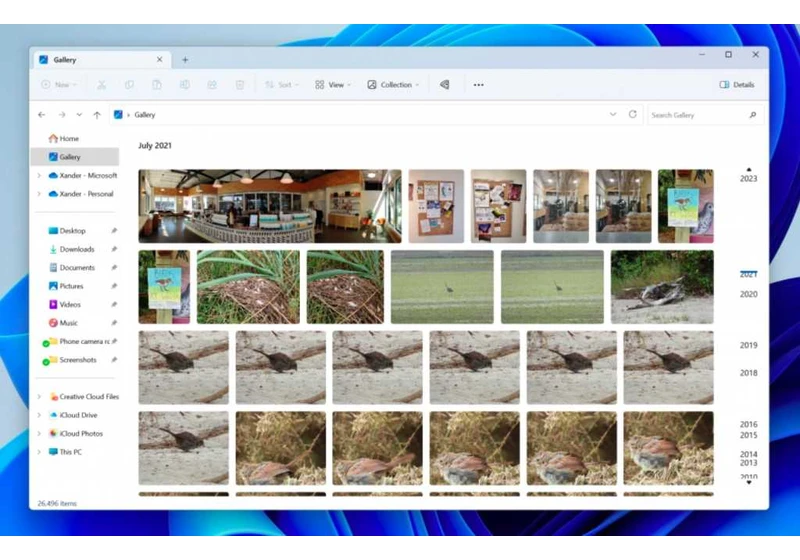 Windows 11 preview lets you see your phone’s photos in File Explorer