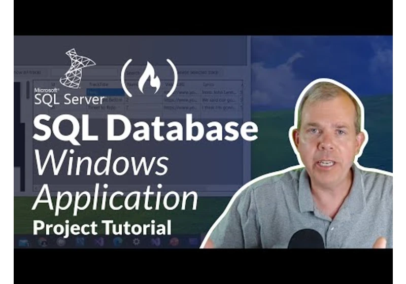SQL Database App with Windows GUI – Project Tutorial