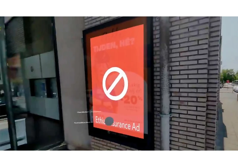 Even YouTube’s anti-adblock campaign doesn’t stand a chance against this self-made AR app — blocking real-world billboards with Google Gemini AI 