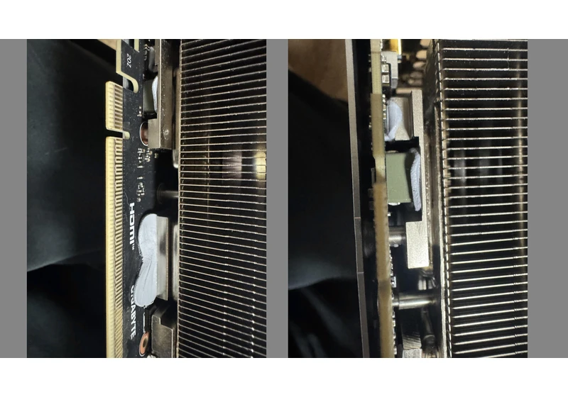 Gigabyte RTX 50-series GPUs reportedly prone to melting thermal gel issues