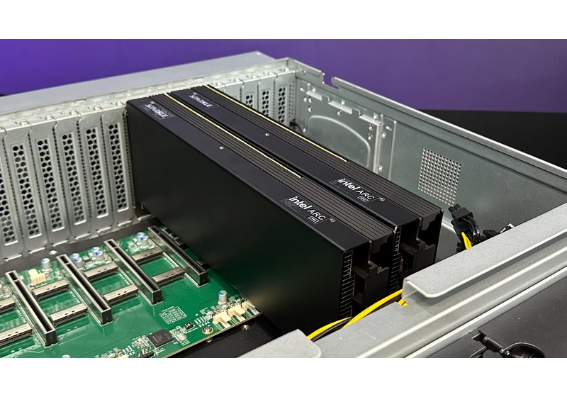 Dual-GPU versions of the Intel Arc B60 in the works at Sparkle, as company unveils passive, liquid-cooled, and blower options