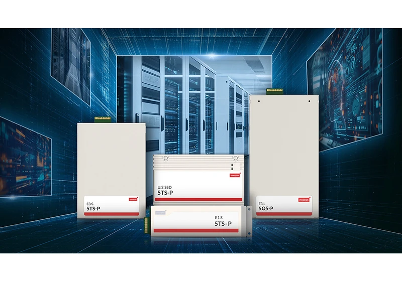 128TB SSD going mainstream as Innodisk announces its Gen5 flagship solid state drive with 14GBps read speeds