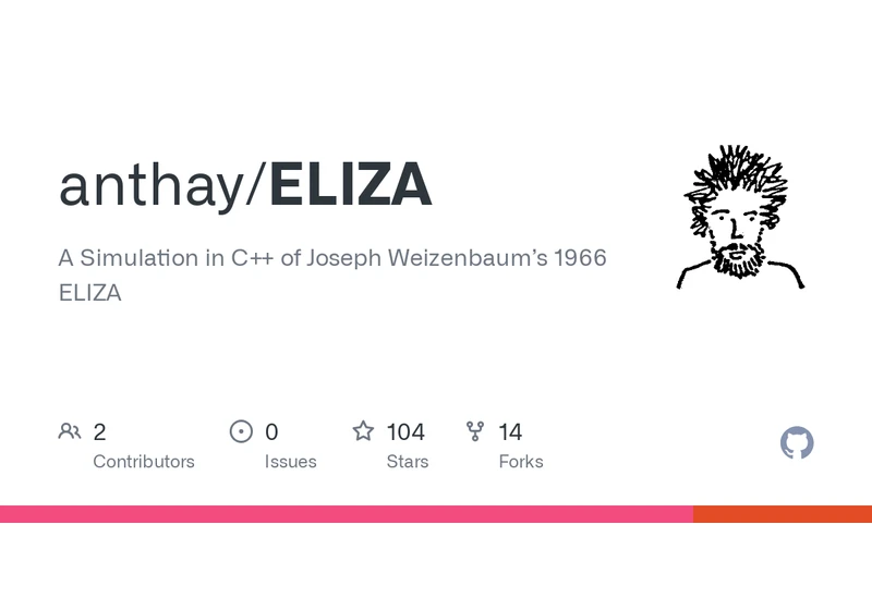 A Simulation in C++ of Joseph Weizenbaum's 1966 Eliza