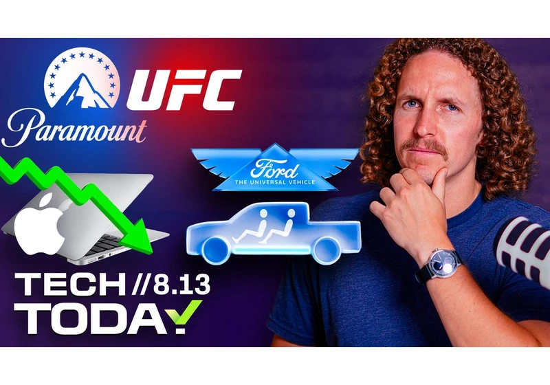 UFC Deal With Paramount Plus, Ford's New Affordable EV & More | Tech Today video
