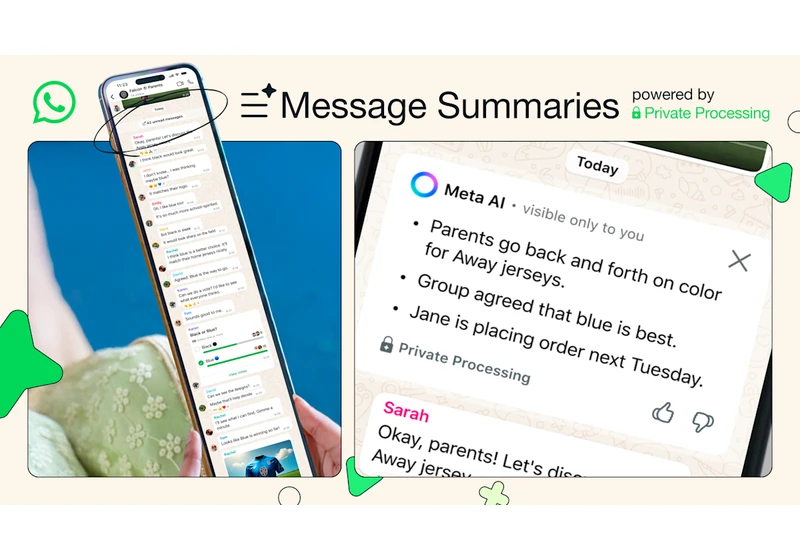 AI-powered chat summaries are coming to WhatsApp