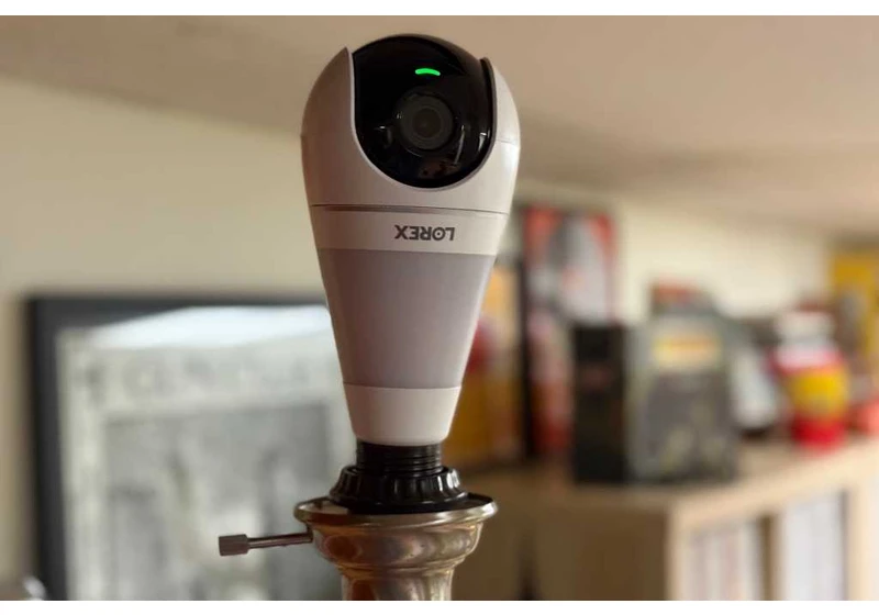 Lorex 2K Wi-Fi Lightbulb Camera review: A home security twofer