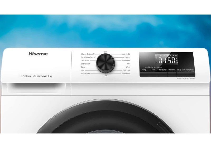 We can’t believe how cheap this Hisense washing machine is