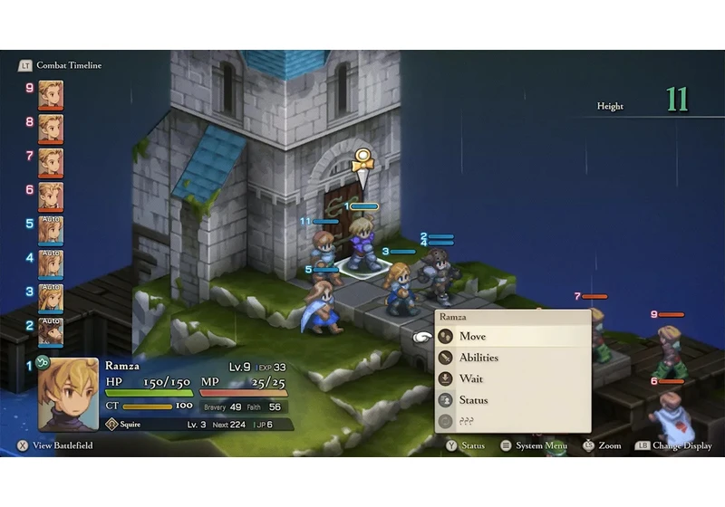 The Ivalice Chronicles team had to remake the original Final Fantasy Tactics' source code from scratch