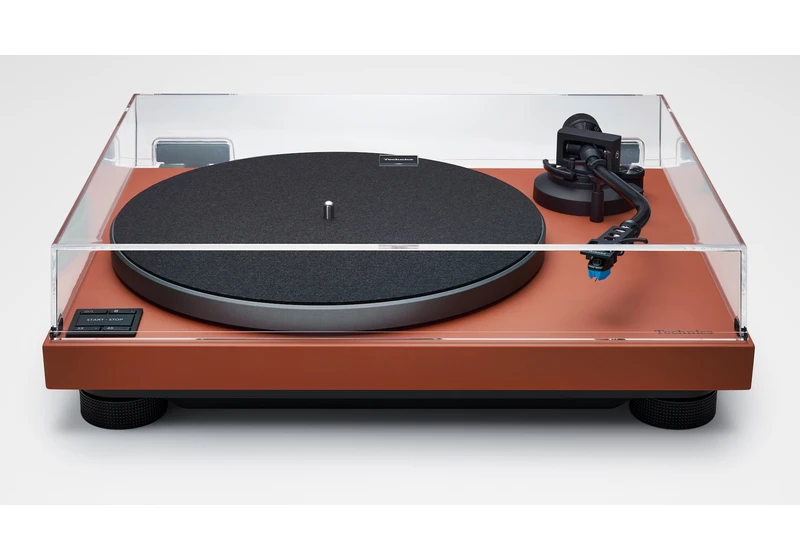 Technics introduces a terracotta turntable with a Bluetooth boost, and it's absolutely beautiful