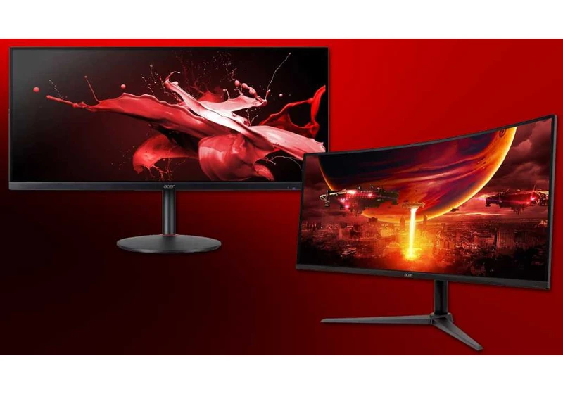 Immerse yourself in Acer’s ultrawide gaming monitors for $240 today