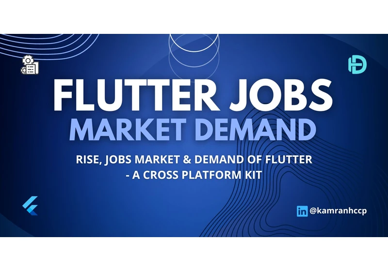 App Developer Market Jobs: Are Flutter Developers in Demand?