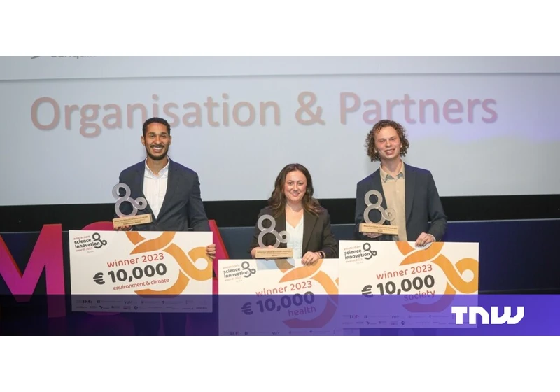 A glimpse into the future of tech from the winners of the Amsterdam Science & Innovation Award