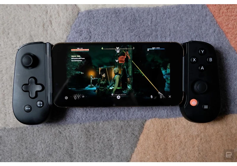 The Backbone One mobile game controller is 30 percent off right now