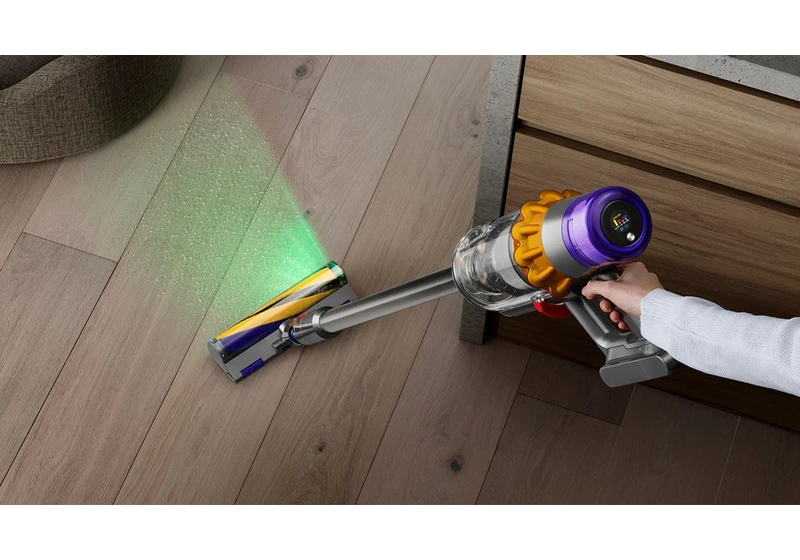 The Dyson V15 Detect cordless vacuum is $180 off today only