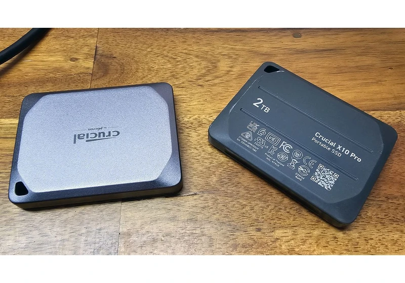 Get your rugged portable drive fix with Cyber Monday deals on the tiny Crucial X9 Pro and X10 Pro Series IP55-rated Portable SSDs