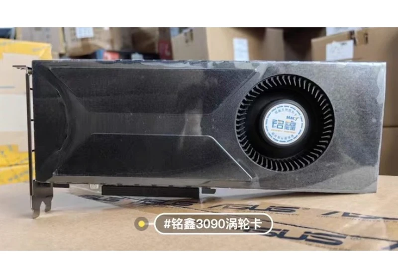 Desperate Chinese factories repurpose last-gen RTX 3090 GPUs into AI accelerators to skirt US export ban
