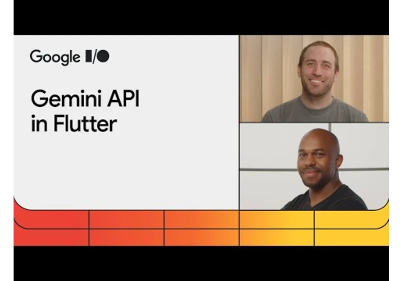 Gemini API and Flutter: Practical, AI-driven apps with Google AI tools