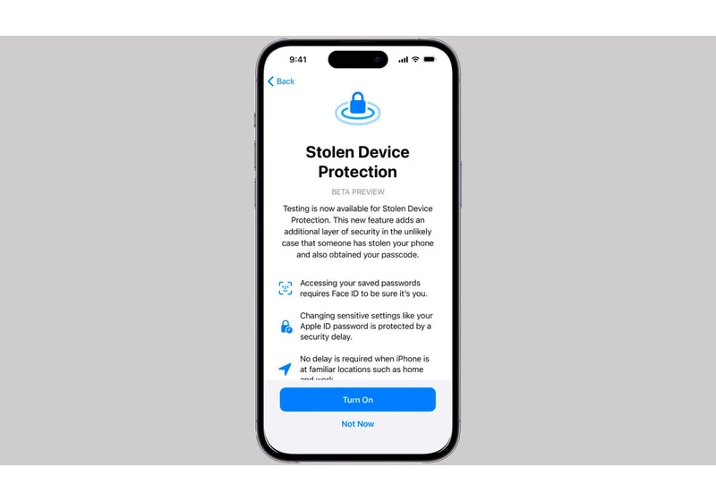 iOS 17.3’s Stolen Device Protection will make life harder for iPhone thieves