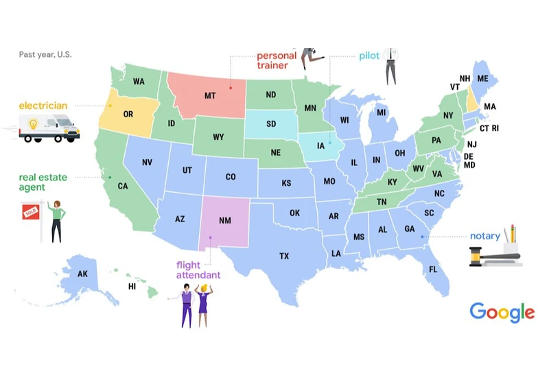 Google Search Data Reveals Top Trending Careers via @sejournal, @MattGSouthern