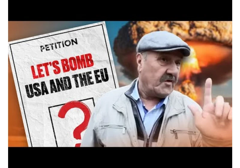 Sign this and we will nuke the West