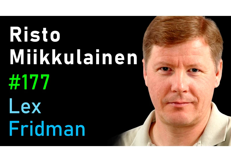 #177 – Risto Miikkulainen: Neuroevolution and Evolutionary Computation