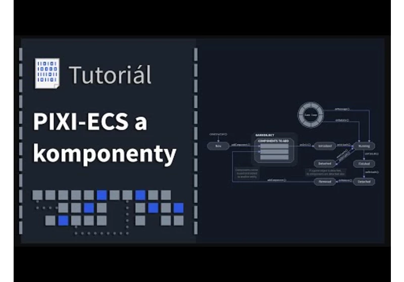 Tutoriál 03: PIXI-ECS a komponenty