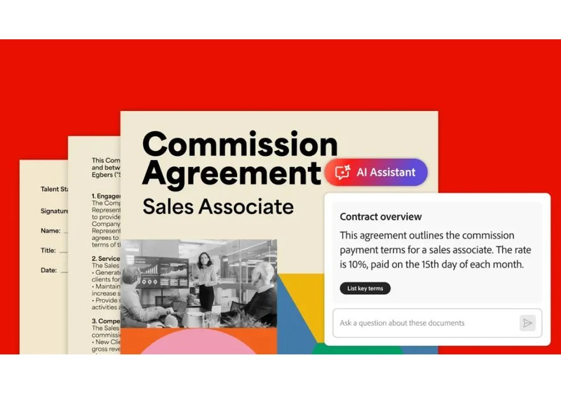 Adobe's AI assistant can now decipher contract jargon in your PDFs