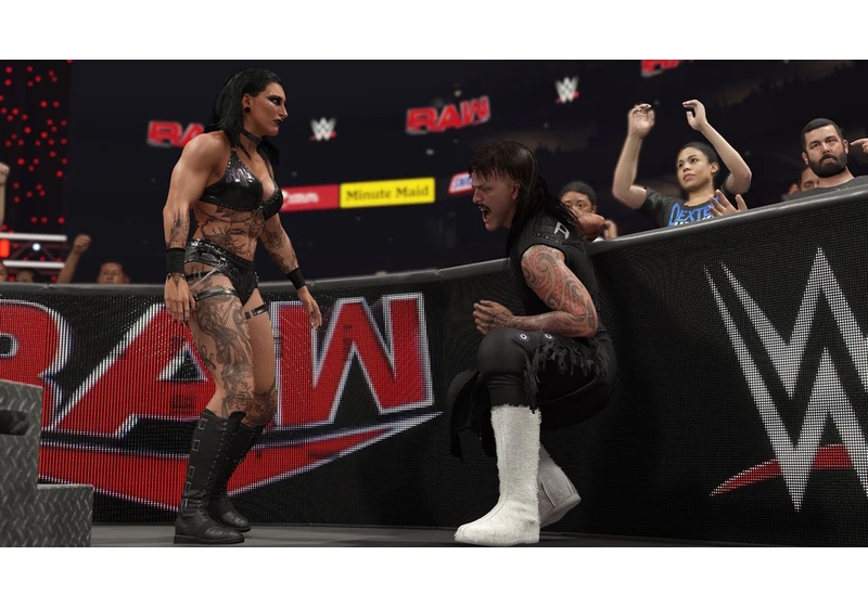 WWE Superstars show off WWE 2K25's new Intergender Match gameplay feature and Anoa'i-themed Showcase Mode