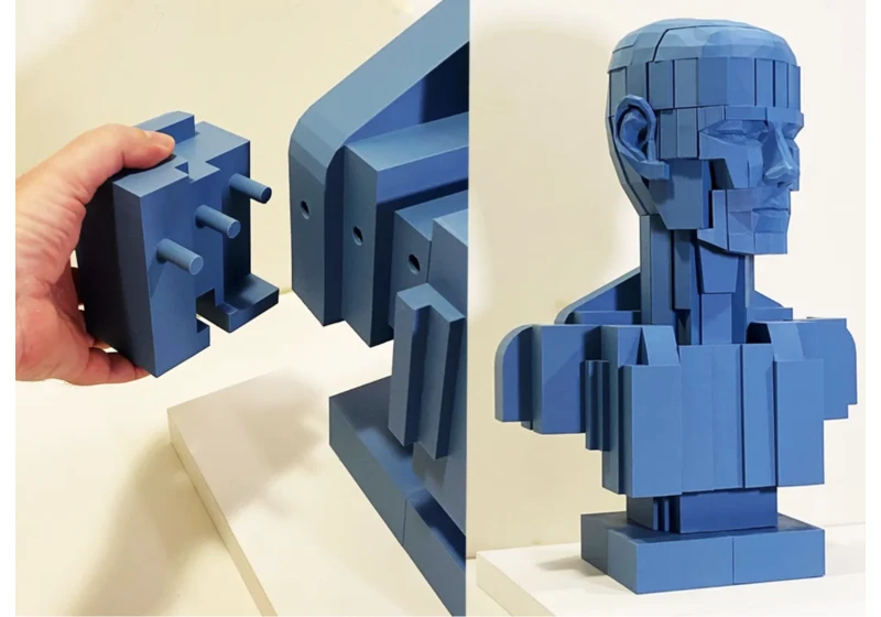 How to design large 3D sculptures with AI