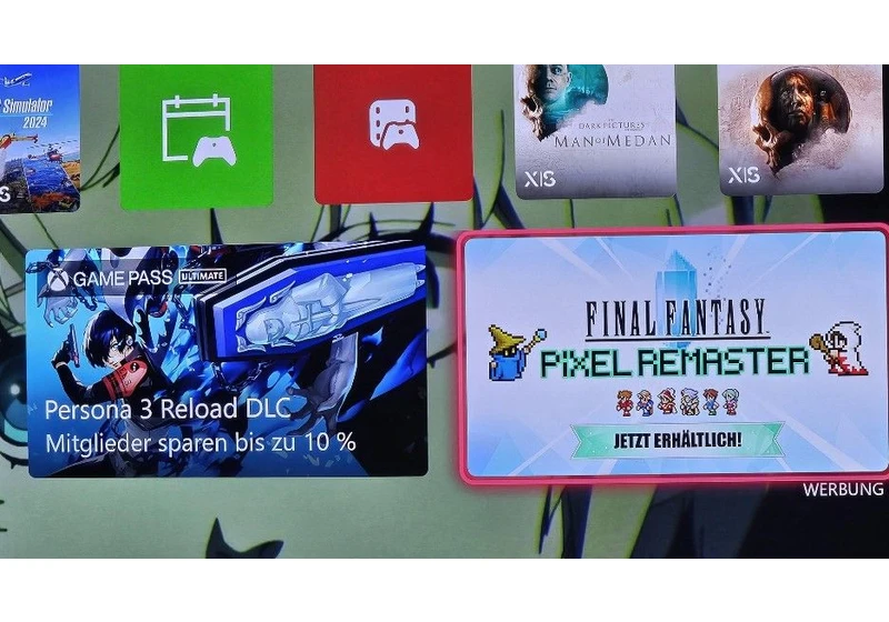  'Final Fantasy Pixel Remaster' leaks early on the Xbox dash ahead of Microsoft's Tokyo Game Show presentation 