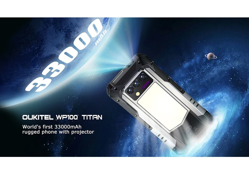 This rugged smartphone has the biggest battery ever but its standout feature is its DLP projector that has a 100 Lumens brightness